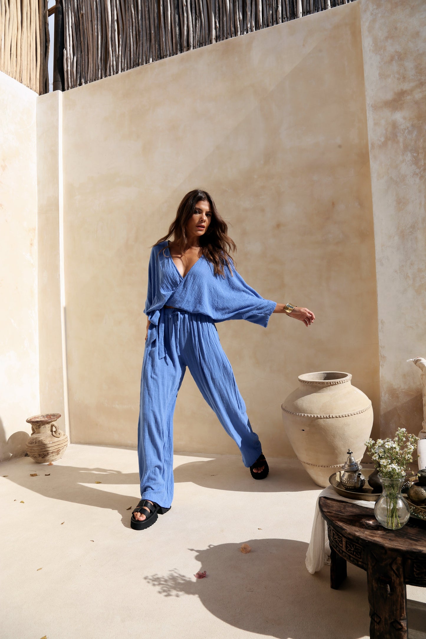 Galea Pants - Mediterranean Blue